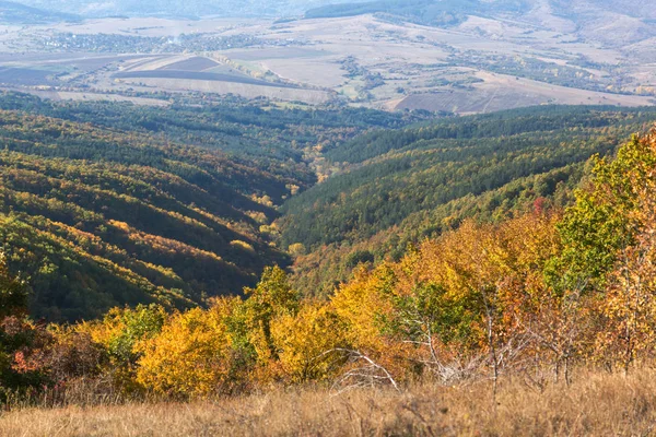 Autumn View Cherna Gora Monte Negro Mountain Pernik Region Bulgarije — Stockfoto