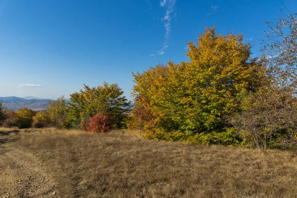 Herbst Blick Auf Cherna Gora Monte Negro Berg Pernik Region — Stockfoto
