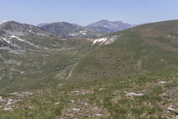 Krajobraz w pobliżu Belmeken Peak, Rila Mountain, Bułgaria — Zdjęcie stockowe