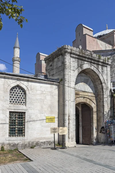 Museu Hagia Sophia na cidade de Istambul — Fotografia de Stock