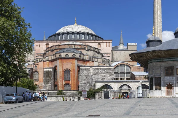Museo de Santa Sofía en la ciudad de Estambul — Foto de Stock
