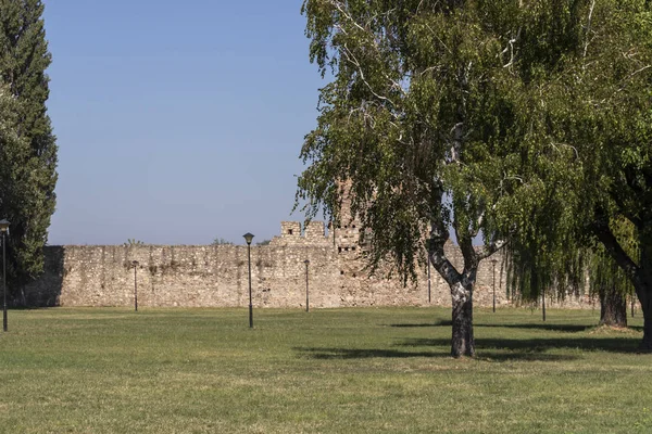 Sırbistan'ın Smederevo kentindeki Smederevo Kalesi harabeleri — Stok fotoğraf