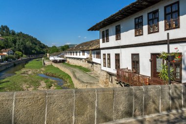 Tryavna Eski şehir tipik sokak, Bulgaristan