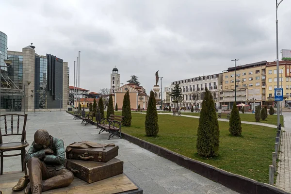 Holocaust-Museum in der Stadt Skopje — Stockfoto