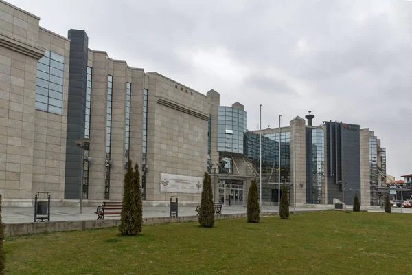 Музей Холокоста в Скопье — стоковое фото