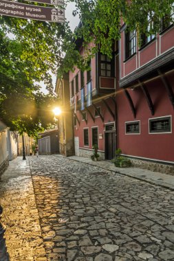 Mimari ve tarihi rezerv Plo şehrindeki eski şehir