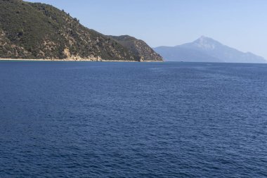 Kutsal Dağın Özerk Manastır Devleti'ndeki Athos Dağı