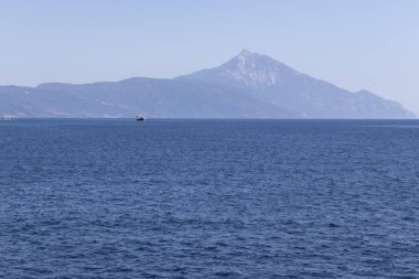 Kutsal Dağın Özerk Manastır Devleti'ndeki Athos Dağı