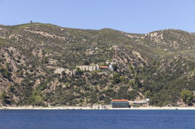 Kutsal Dağın Özerk Manastır Devleti'ndeki Athos Dağı