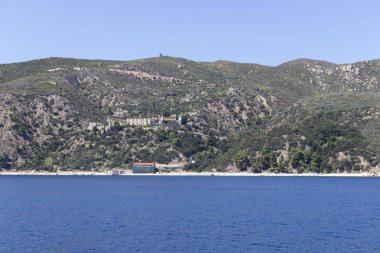 Kutsal Dağın Özerk Manastır Devleti'ndeki Athos Dağı