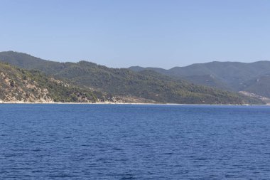 Kutsal Dağın Özerk Manastır Devleti'ndeki Athos Dağı