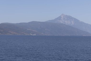 Kutsal Dağın Özerk Manastır Devleti'ndeki Athos Dağı