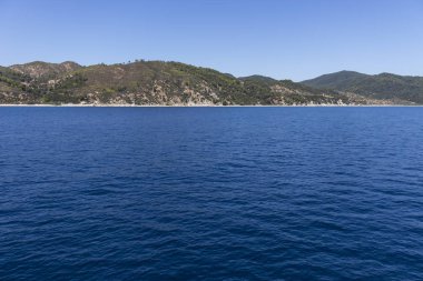 Kutsal Dağın Özerk Manastır Devleti'ndeki Athos Dağı