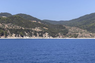 Kutsal Dağın Özerk Manastır Devleti'ndeki Athos Dağı