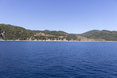 Kutsal Dağın Özerk Manastır Devleti'ndeki Athos Dağı