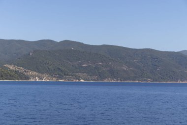 Kutsal Dağın Özerk Manastır Devleti'ndeki Athos Dağı