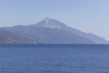 Kutsal Dağın Özerk Manastır Devleti'ndeki Athos Dağı