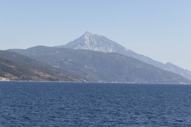 Kutsal Dağın Özerk Manastır Devleti'ndeki Athos Dağı