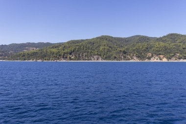 Kutsal Dağın Özerk Manastır Devleti'ndeki Athos Dağı