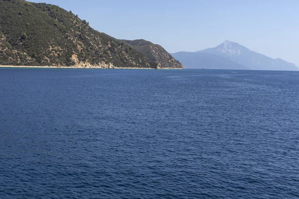 Kutsal Dağın Özerk Manastır Devleti'ndeki Athos Dağı