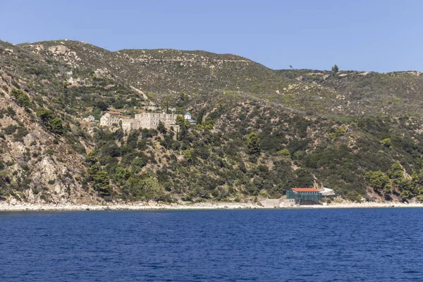 Monte Athos em Estado Monástico Autônomo da Montanha Sagrada — Fotografia de Stock