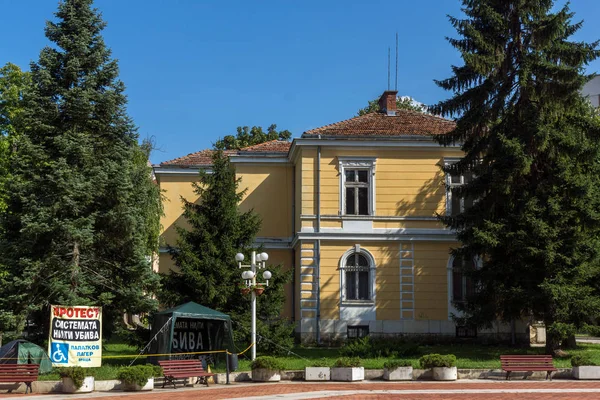 Centro de la ciudad de Vratsa, Bulgaria — Foto de Stock