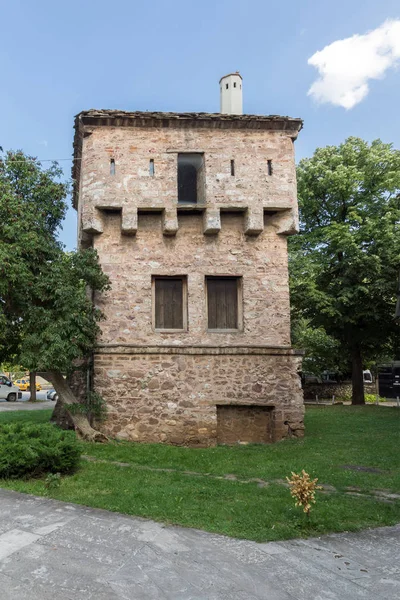 Középkori Kurtpashova torony a városban Vratsa, Bulgária — Stock Fotó