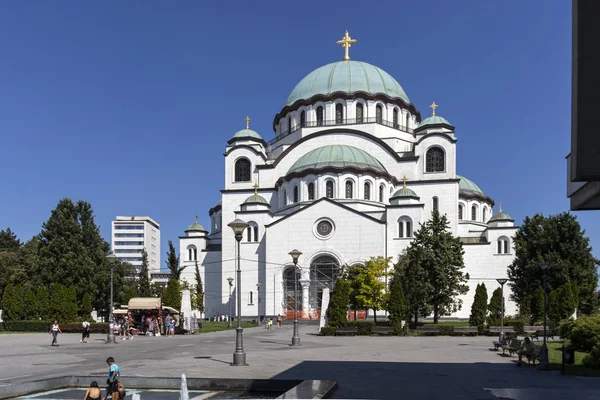 Church of Saint Sava in city of Belgrade, Serbia — Stock Photo, Image