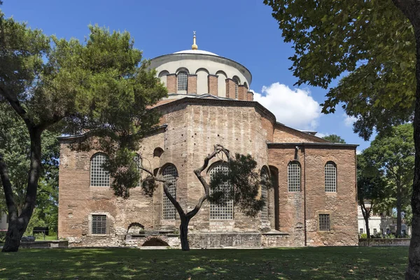 Hagia Irene orthodoxe kerk in de stad Istanbul, Turkije — Stockfoto