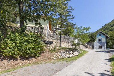 Petrovac kasabası yakınlarındaki Ortaçağ Vitovnica Manastırı, Sırbistan