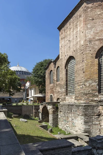 Hagia irene orthodoxe Kirche in Istanbul, Türkei — Stockfoto