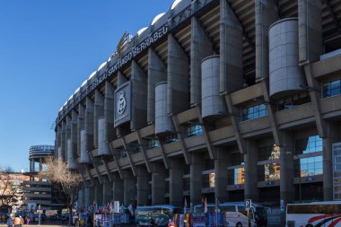 Santiago Bernabeu Stadyumu, Madrid, İspanya