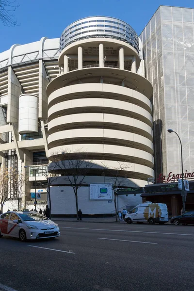 Stadion Santiago Bernabeu v Madridu, Španělsko — Stock fotografie