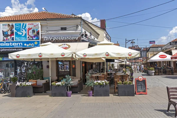 Callejón de Tinkers en el centro de la ciudad de Nis, Serbia — Foto de Stock