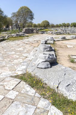 Philippi arkeolojik alanda sekizgen kilise, Yunanistan