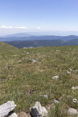 Belmeken Peak'ten manzara, Rila dağı, Bulgaristan