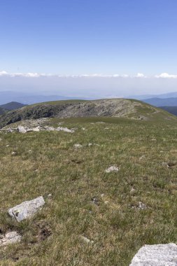 Belmeken Peak'ten manzara, Rila dağı, Bulgaristan