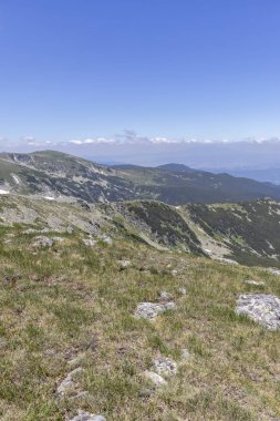 Belmeken Peak'ten manzara, Rila dağı, Bulgaristan
