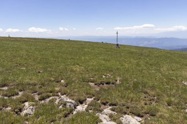 Belmeken Peak'ten manzara, Rila dağı, Bulgaristan