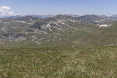 Belmeken Peak'ten manzara, Rila dağı, Bulgaristan
