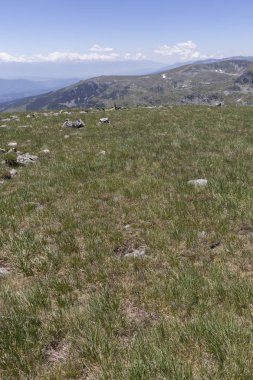 Belmeken Peak'ten manzara, Rila dağı, Bulgaristan