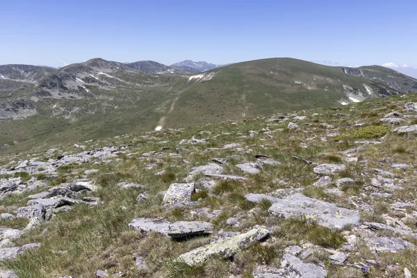 Krajobraz z Belmeken Peak, Rila Mountain, Bulgaria — Zdjęcie stockowe