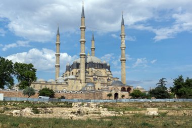 Edirne şehrinde Osmanlı imparatorluk camii, Türkiye