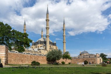 Edirne şehrinde Osmanlı imparatorluk camii, Türkiye