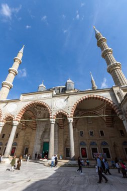 Edirne şehrinde Osmanlı imparatorluk camii, Türkiye