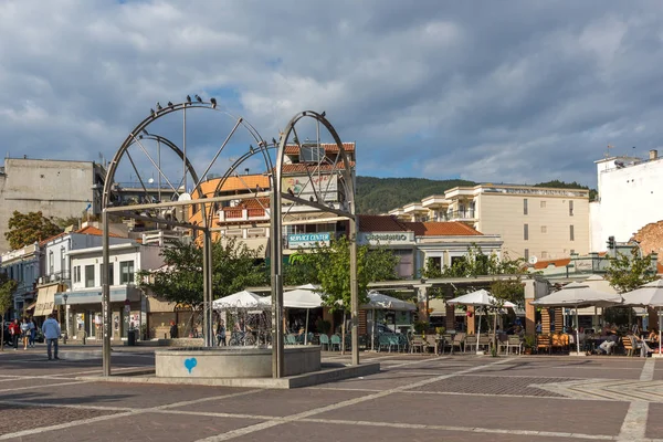 Plaza Central en la ciudad de Xanthi, Grecia — Foto de Stock