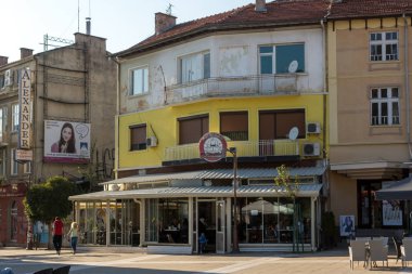 Blagoevgrad, Bulgaristan şehir merkezinde inşa