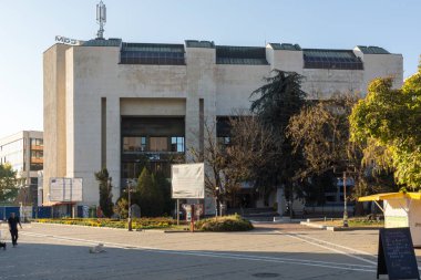 Blagoevgrad, Bulgaristan şehir merkezinde inşa