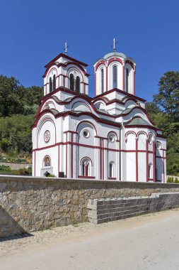 Golubac kasabası yakınlarındaki Ortaçağ Tuman Manastırı, Sırbistan