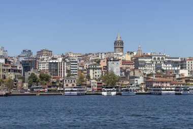 İstanbul'da Boğaz'dan Haliç'e Panorama